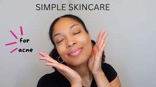 MY 3-STEP SKINCARE ROUTINE | Unsponsored Skincare For Acne and Hyperpigmentation | UnivHair Soleil