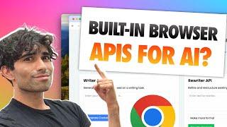 What would browser APIs for AI look like? Chrome's latest experiments