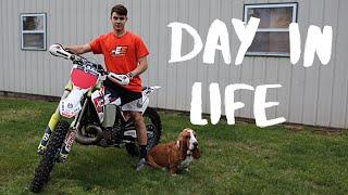 A Day in The Life of Noah Clark // The Dirt Bike Life