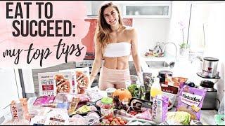 MY DIET FOR STAYING LEAN & BUILDING MUSCLE || SHOPPING