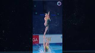Beautiful Moments in Women's Artistic Swimming  #shorts