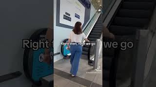 Passenger walkthrough from train to Security at London Southend Airport #aviation