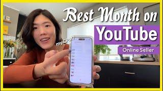 Monthly Earnings l How much YouTube paid me with 5K subs, Poshmark sales, online seller journey