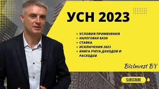 Упрощенная система налогообложения 2023 в Беларуси. Основные изменения УСН 2023.