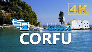 Corfu (Κέρκυρα), Greece ► Travel Video, 4K ► Travel in ancient Greece #TouchGreece