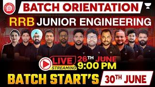 RRB JE - Batch Orientation | CBT 1 & CBT 2 | India's Best Faculty #RajdhaniBatch #rrb