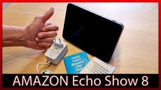 AMAZON Echo Show 8 (2. Gen 2021) HD-Smart Display mit Alexa | Unboxing + Test + Review