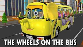 the wheel on the bus| nursery rhymes & kids songs