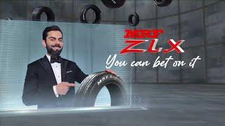 MRF ZLX Tyres | Virat Kohli | The only comfort radials that give you long life | You can bet on it