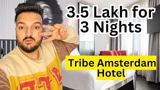 3.5 Lakh PKR for 3 Nights at Tribe Amsterdam | Full Room Tour & Honest Review! | The Netherlands 