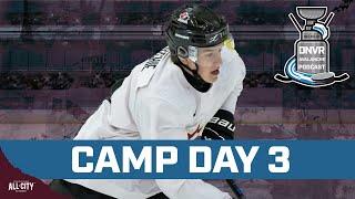 Calum Ritchie shows well in Training Camp scrimmage on Day 3 | DNVR Avalanche Podcast