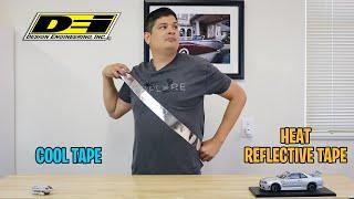 DEI COOL TAPE - HEAT REFLECT TAPE - INSTALL AND REVIEW ON TOYOTA SUPRA