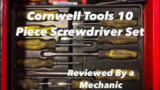 Cornwell Tools 10 Piece Screwdriver Set Reviewed By a Mechanic