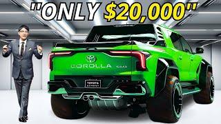 Toyota Announces NEW 2025 Toyota Corolla Pickup Truck & Shocked The Entire Car Industry!