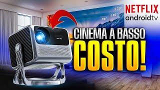 CINEMA CASALINGO a BASSO COSTO! Proiettore ULTIMEA Nova C40 con Netflix Ufficiale: Recensione.