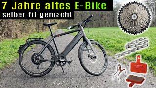 Ich mache mein 7 Jahre altes E-Bike fit für den Frühling  |  Stromer ST1-X nach 31.000 Kilometern