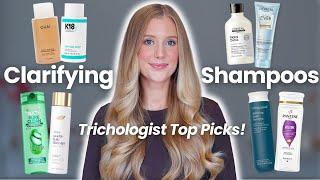 How to Find The Best Clarifying Shampoos For YOUR Hair Type! (from a Certified Trichologist)