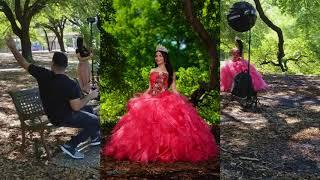 Behind The Scenes Quinceanera Photo Shoot