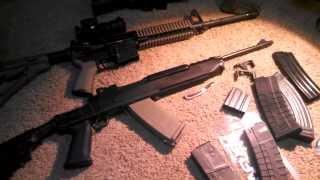 Mini 14 with AR-15 PMAG AWESOME Pt #1of4