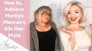 Marilyn Monroe's 60s Hair Tutorial | Jasmine Chiswell