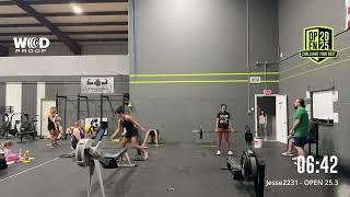Brooke Carroll/Kayla T Rice 25.3 open workout