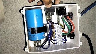 Submersible Motor Control Box Wiring Connection (Hindi/Urdu)