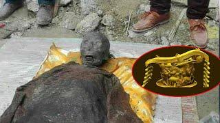 Farmers dug up a blackened mummy, which turned out to be Zhu Yuanzhang’s son