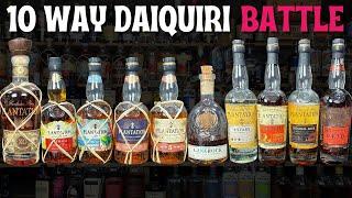 I try 10 Plantation Rums to find the Best Daiquiri