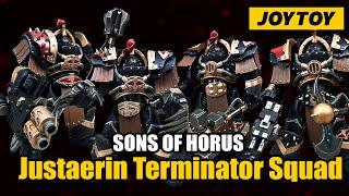 Unboxing JoyToy Sons of Horus Justaerin Terminator Squad Warhammer Horus Heresy