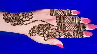 Back hand beautiful henna design | Mehndi | mehandi ka design piche ka | mehndi designs