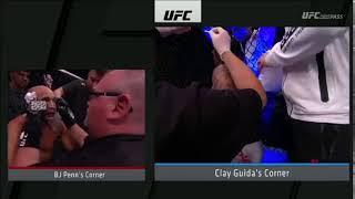 UFC 237 - BJ PENN vs CLAY GUIDA: burp!