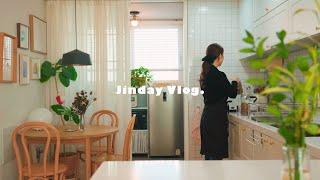 [Vlog] A housewife's refreshing morning routine of housework / How to use a mini fridge