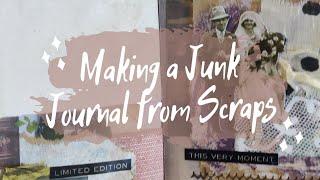 Let's Make A True Junk Journal From Packaging and Paper Scraps - Part 3 - The Insides