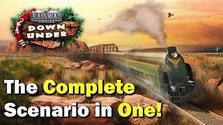 Start to Finish the complete Down Under DLC for Railway Empire