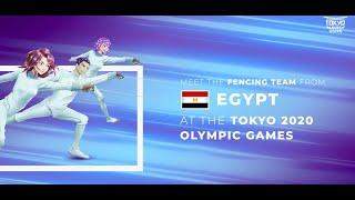 Team Egypt // Tokyo 2020 // fencing