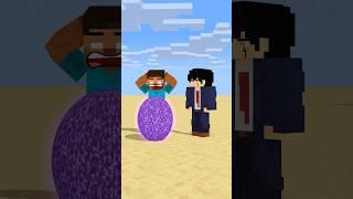 HELP Herobrine To Power Up And Break Bedrock #friendship #shorts #trending #anime