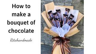 Valentine’s Day | How To Make A Chocolate Bouquet | Rita Handmade