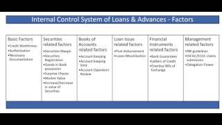 Bank Audit   Internal Control System   Loans and Advances