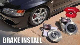 Brembo Brake Change - EVO 8/9/10 Brembo Brake Pads & Rotors