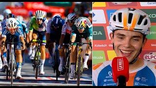 La Vuelta 2024 - Pavel Bittner : "To beat Wout van Aert in a long sprint... it’s crazy ! "