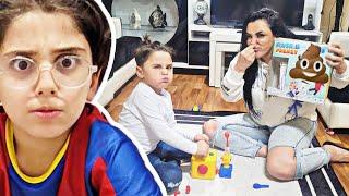 EFE VE EMİR İLE ANNESİZ BİR GÜN VLOG  !! TUBİ BAKICI OLDU !!