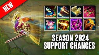 SEASON 14 SUPPORT CHANGES - LEAGUE OF LEGENDS