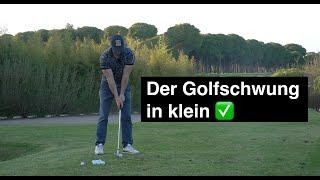 Golfschwung in klein (Übung)