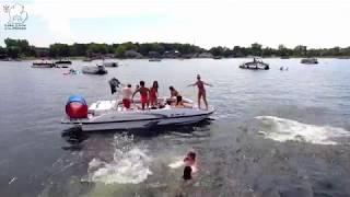 The Busiest Day of the Year on Lake Fenton, July 4th