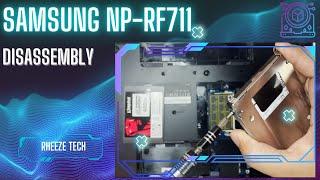 Samsung NP RF711 disassembly and parts replacement