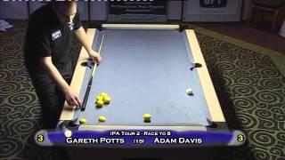 Gareth Potts vs Adam Davis (IPA Tour 2012)