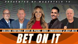 Bet On It | College Football Week 14 Picks and Predictions, Vegas Odds, Barking Dogs and Best Bets