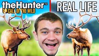 Elk Hunting in Game VS Real Life!