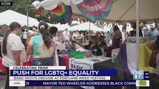 Push for LGBTQ+ equality with Basic Rights Oregon