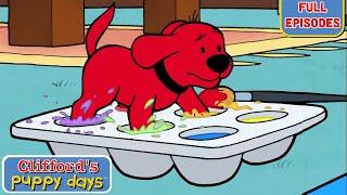 Paw Print Picasso + more| Full Episodes | Clifford's Puppy Days